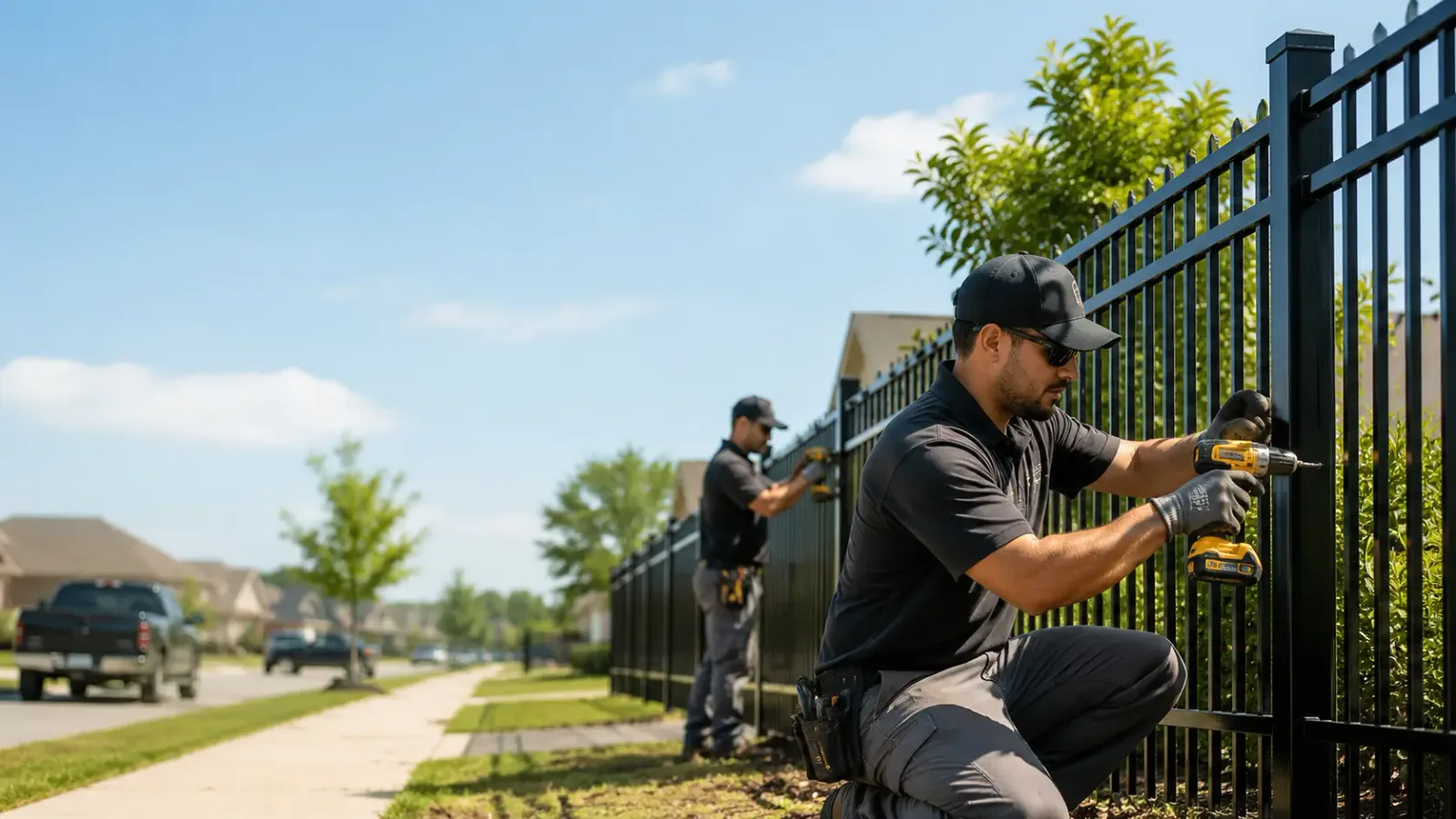 Metal Fence Installation in Salem, NE